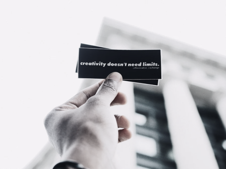 creativity doesn't need limits